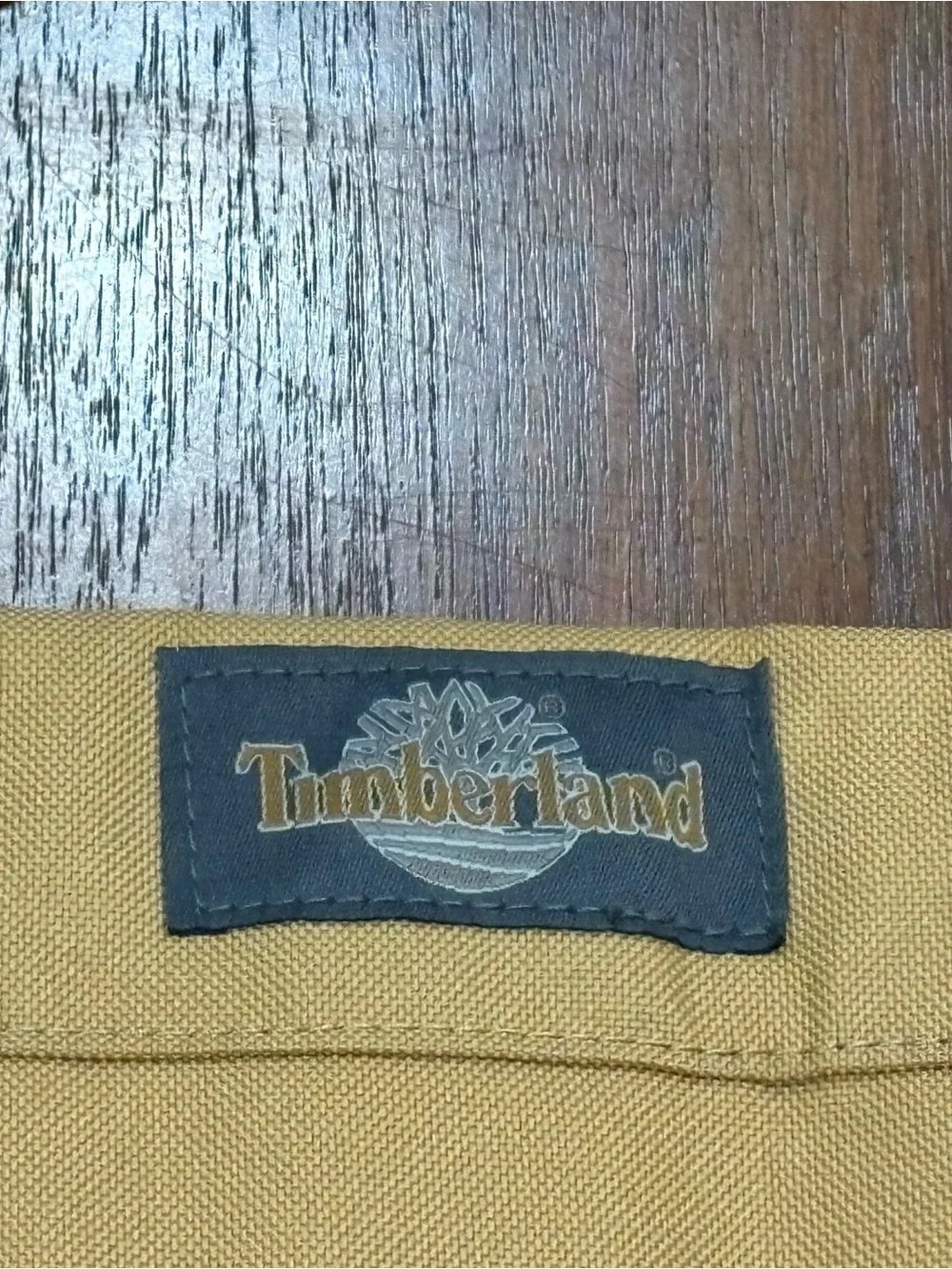 Vintage 90s TIMBERLAND Canvas Messenger Bag - Tan Black w Logo